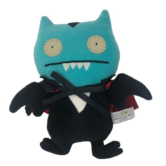 Ugly Dolls 10" Dracula Ice-Bat Stuffed Animal Plush Vampire Goth Halloween 2013 - Picture 1 of 8